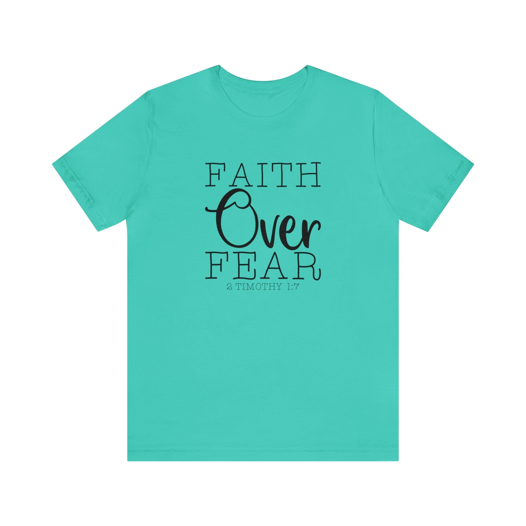 "Faith Over Fear" Bella Canvas Unisex Jersey Short Sleeve Tee