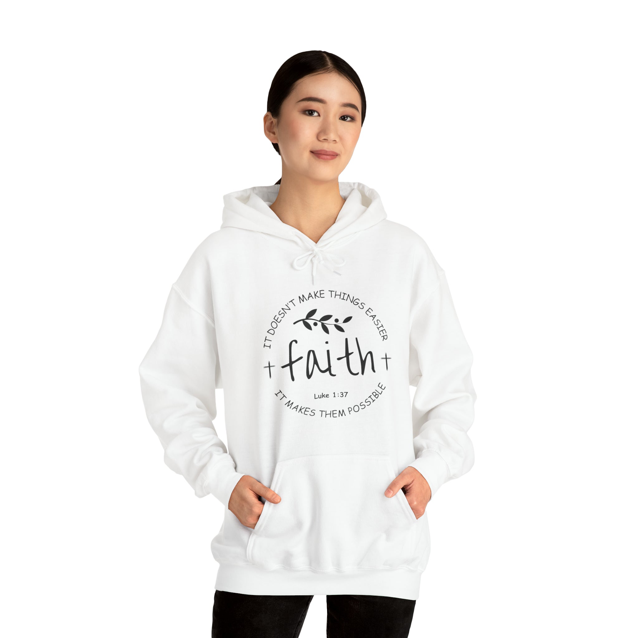 "Faith" Unisex Heavy Blend™ Hooded Sweatshirt