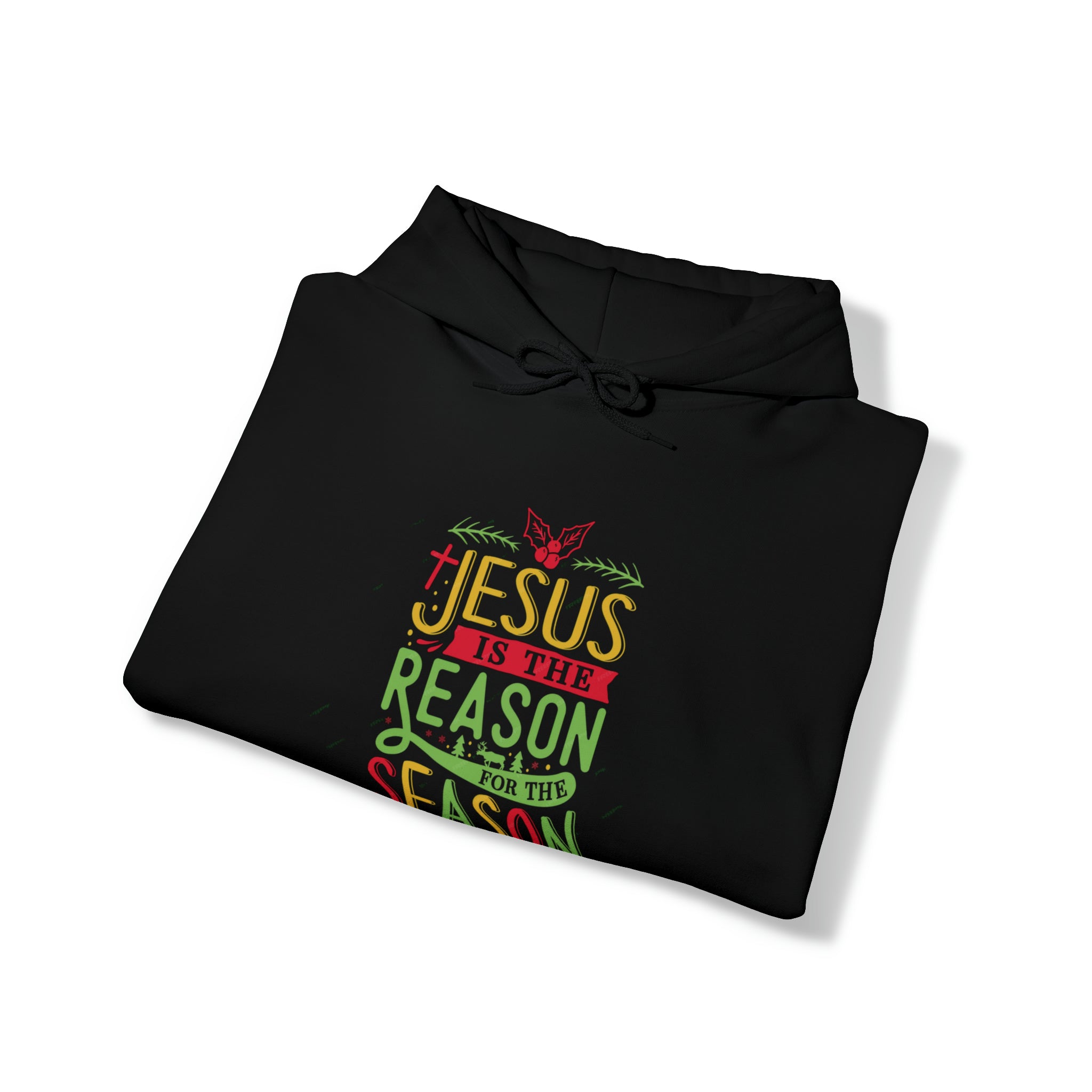 "Jesus is the reason" Unisex Heavy Blend™ Hooded Sweatshirt