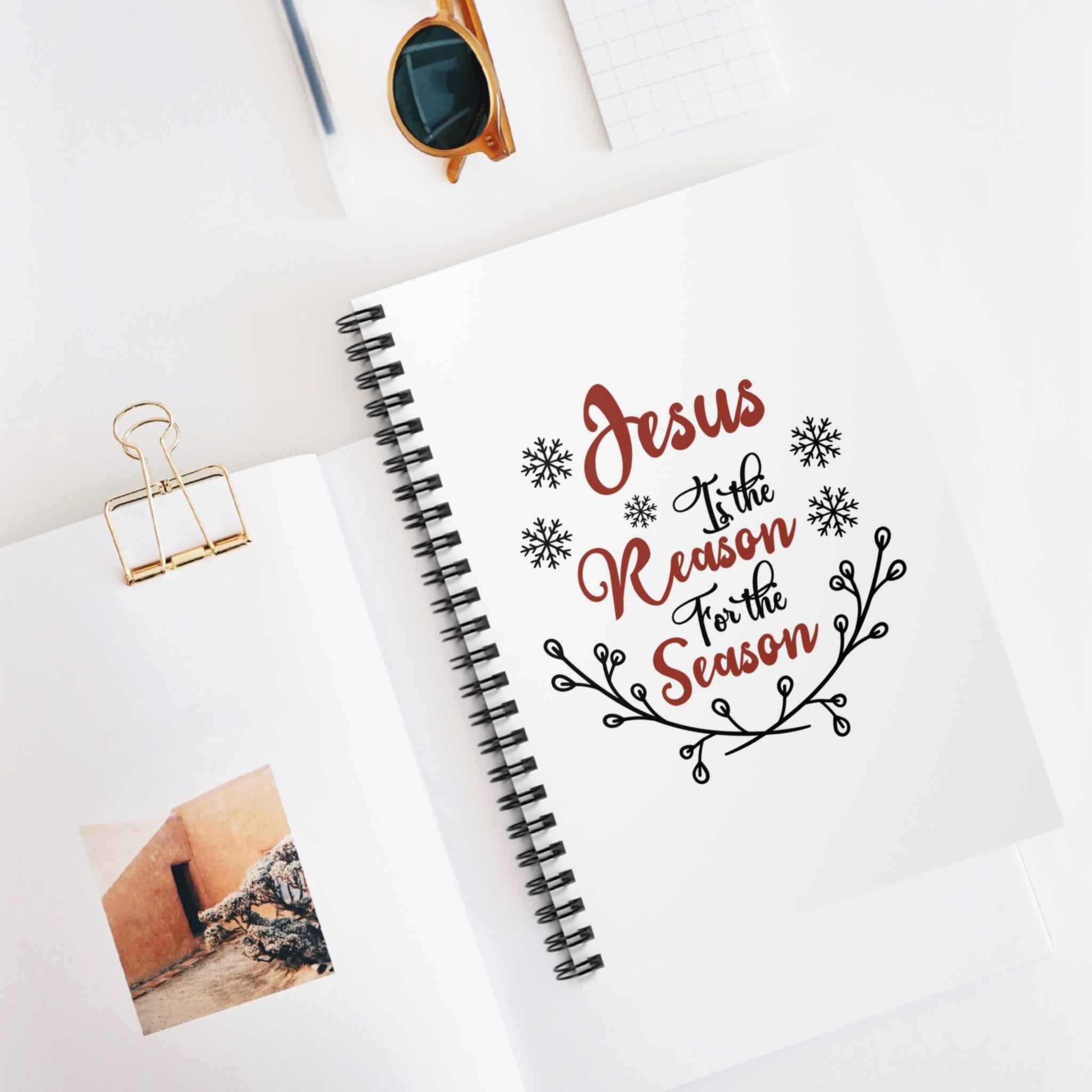 "Jesus is the reason" Spiral Notebook