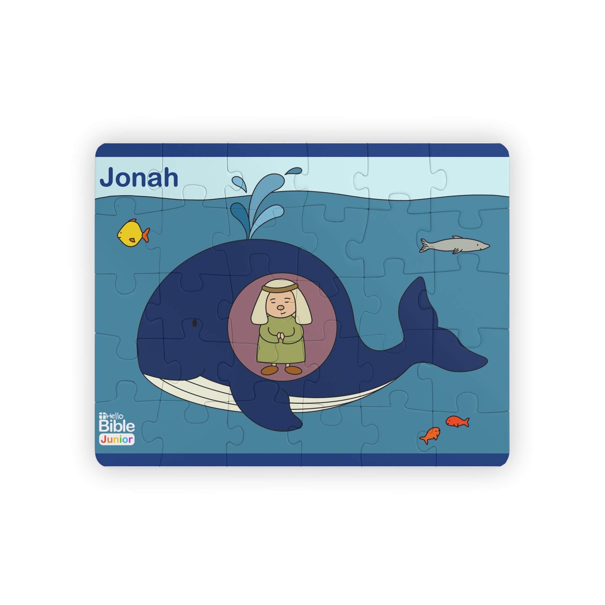 HelloBible Junior Jonah Puzzle, 30-Piece