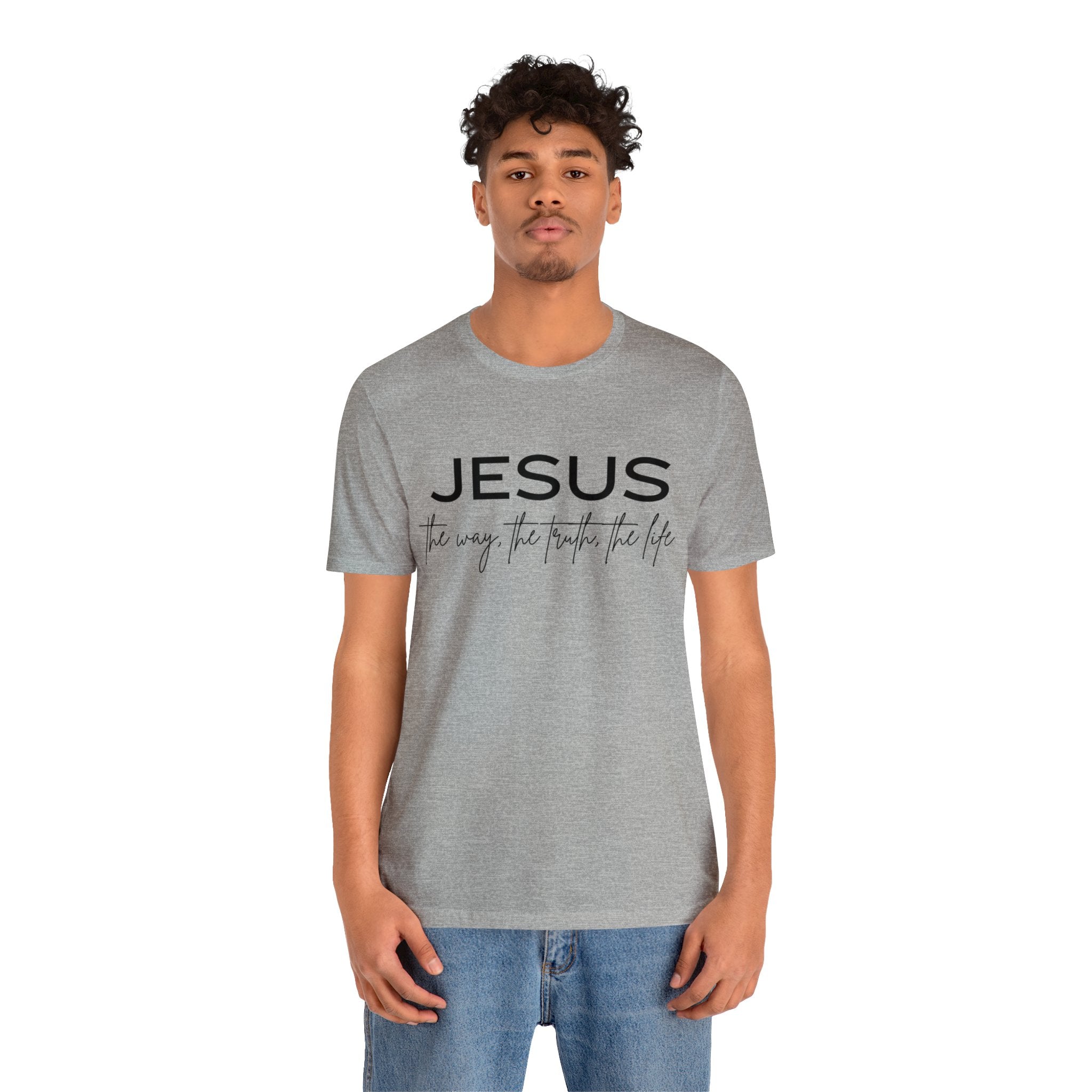 "Jesus" Unisex Jersey Short Sleeve Tee