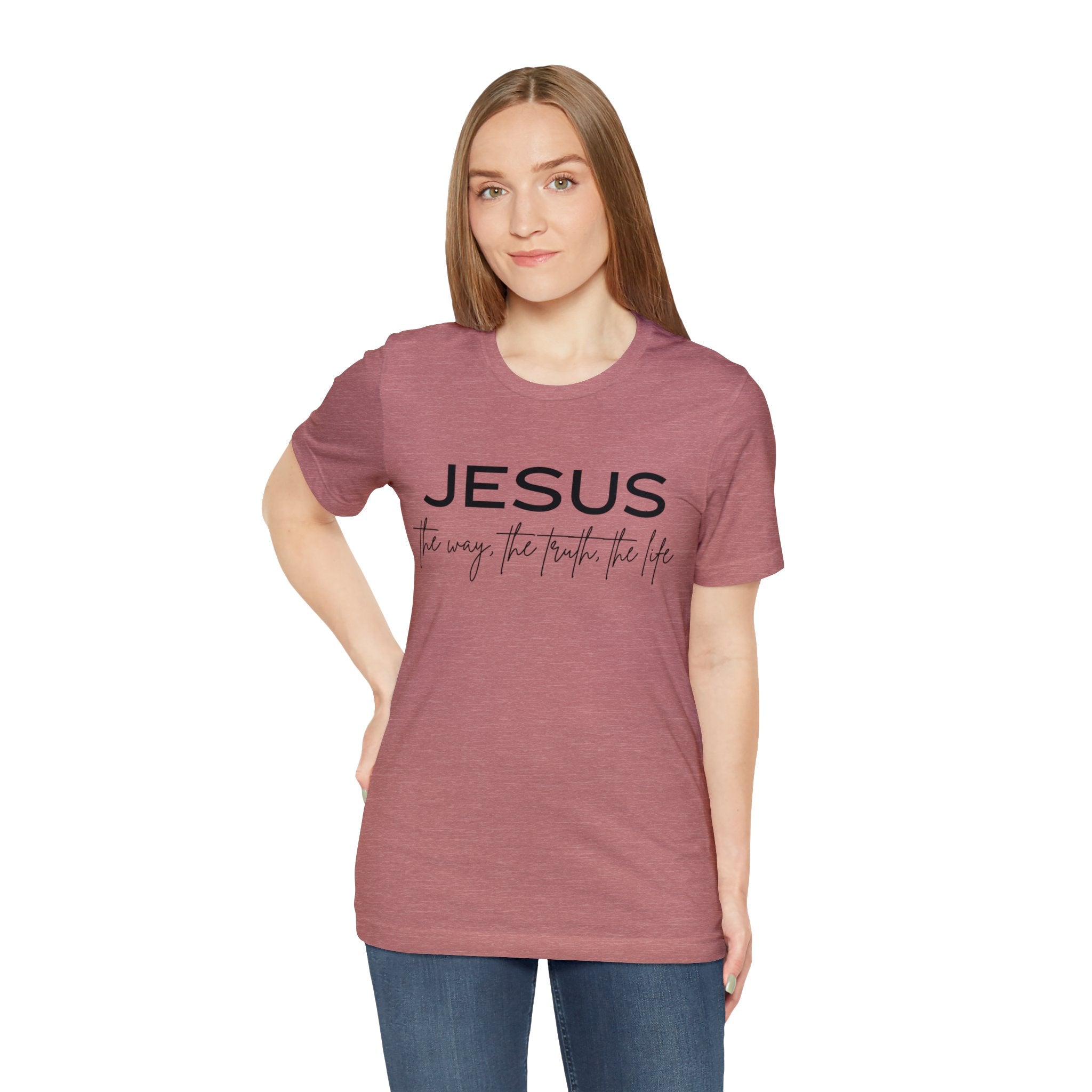 "Jesus" Unisex Jersey Short Sleeve Tee