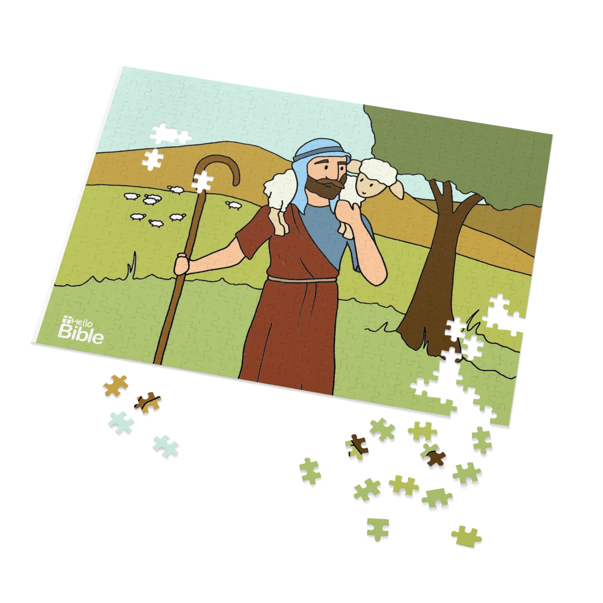 HelloBible The Lost Sheep Jigsaw Puzzle