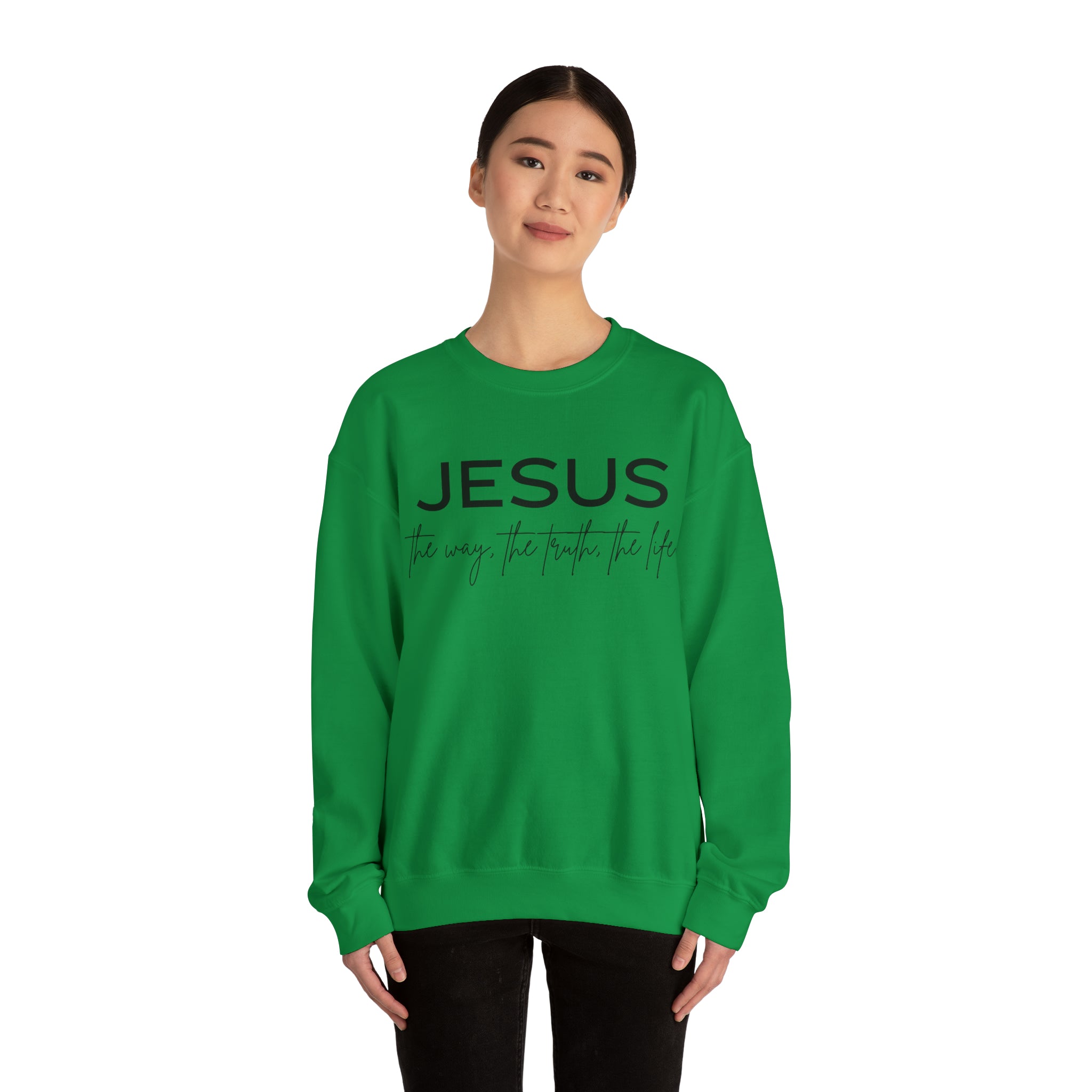 "Jesus" Unisex Heavy Blend™ Crewneck Sweatshirt