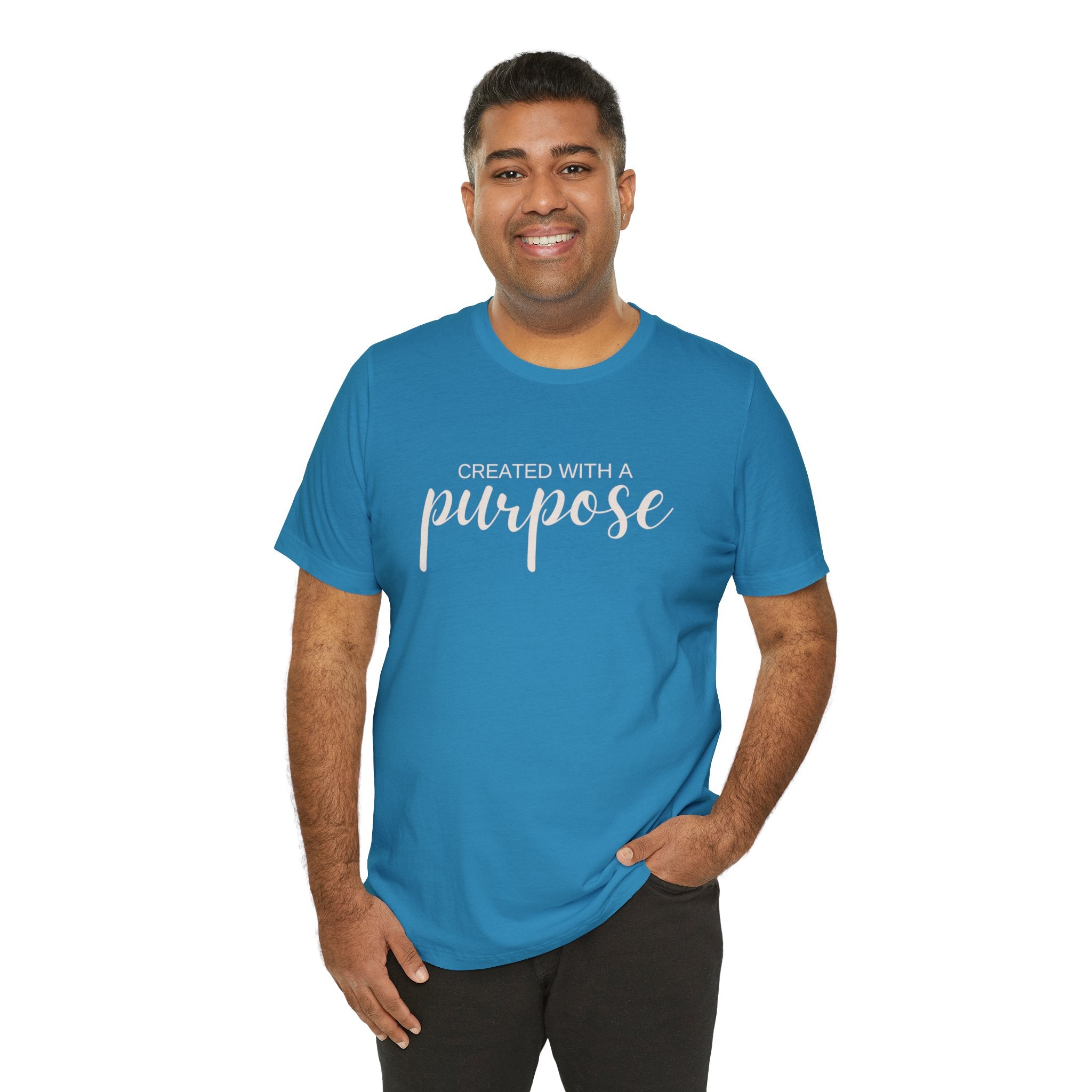 "Purpose" Unisex Jersey Short Sleeve Tee