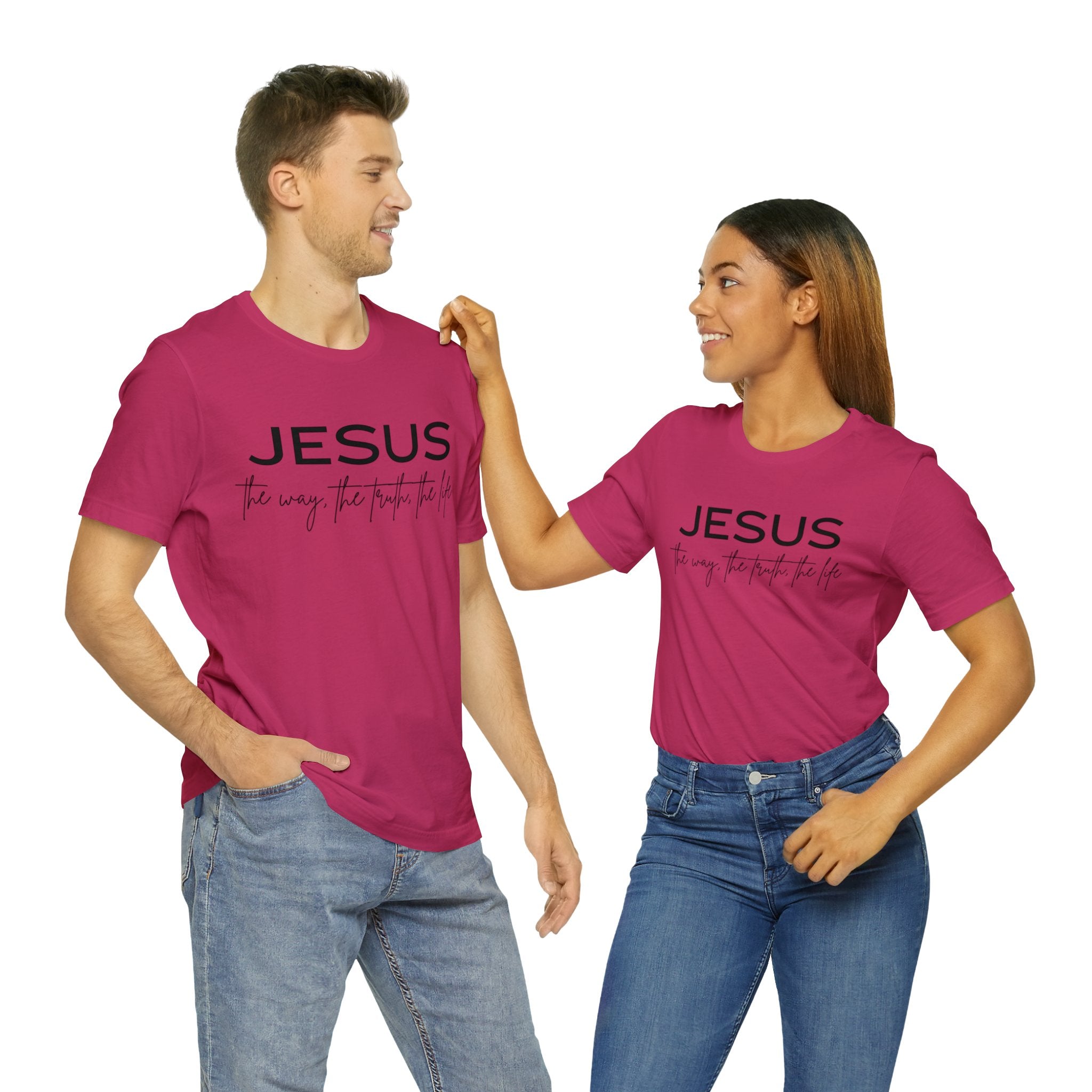 "Jesus" Unisex Jersey Short Sleeve Tee