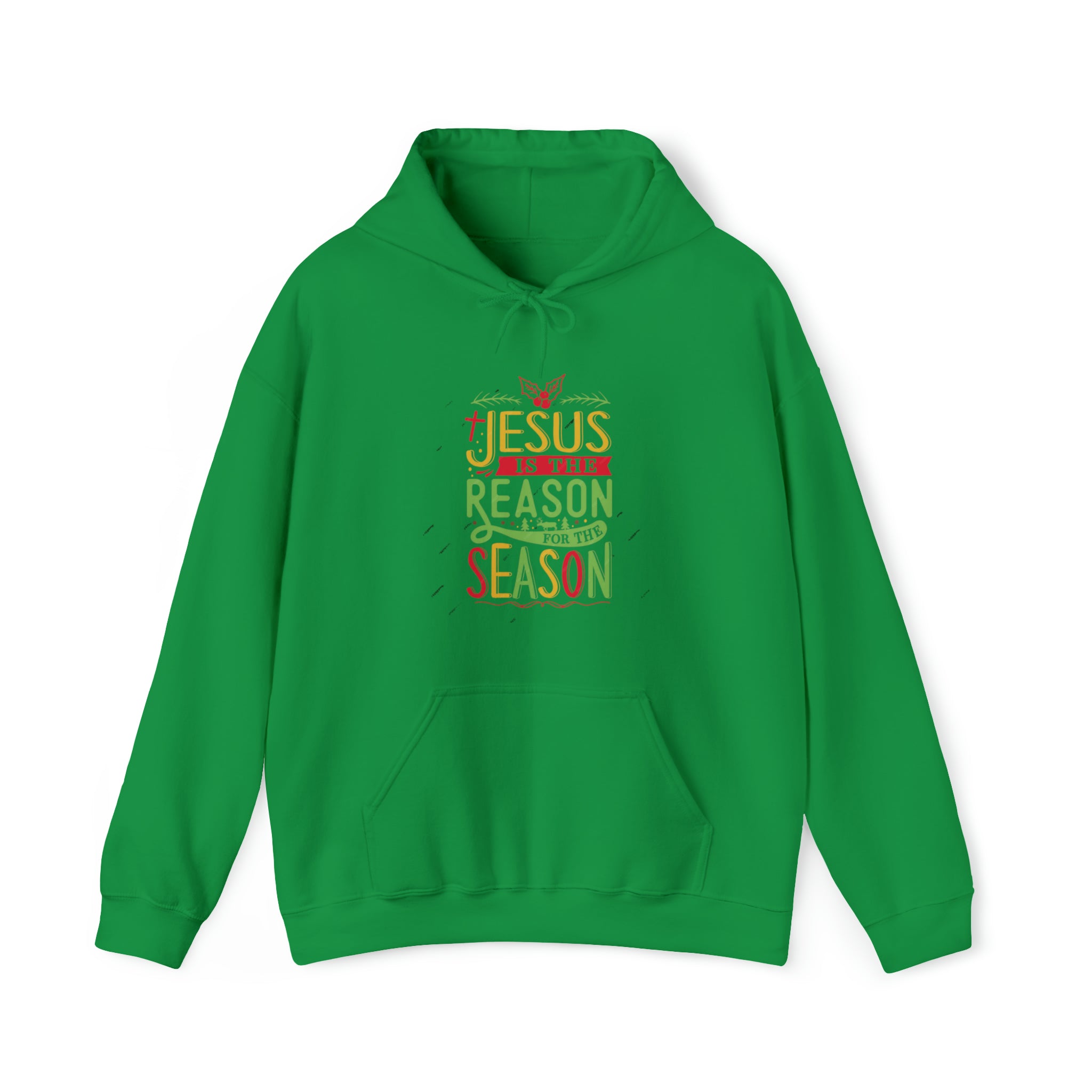 "Jesus is the reason" Unisex Heavy Blend™ Hooded Sweatshirt