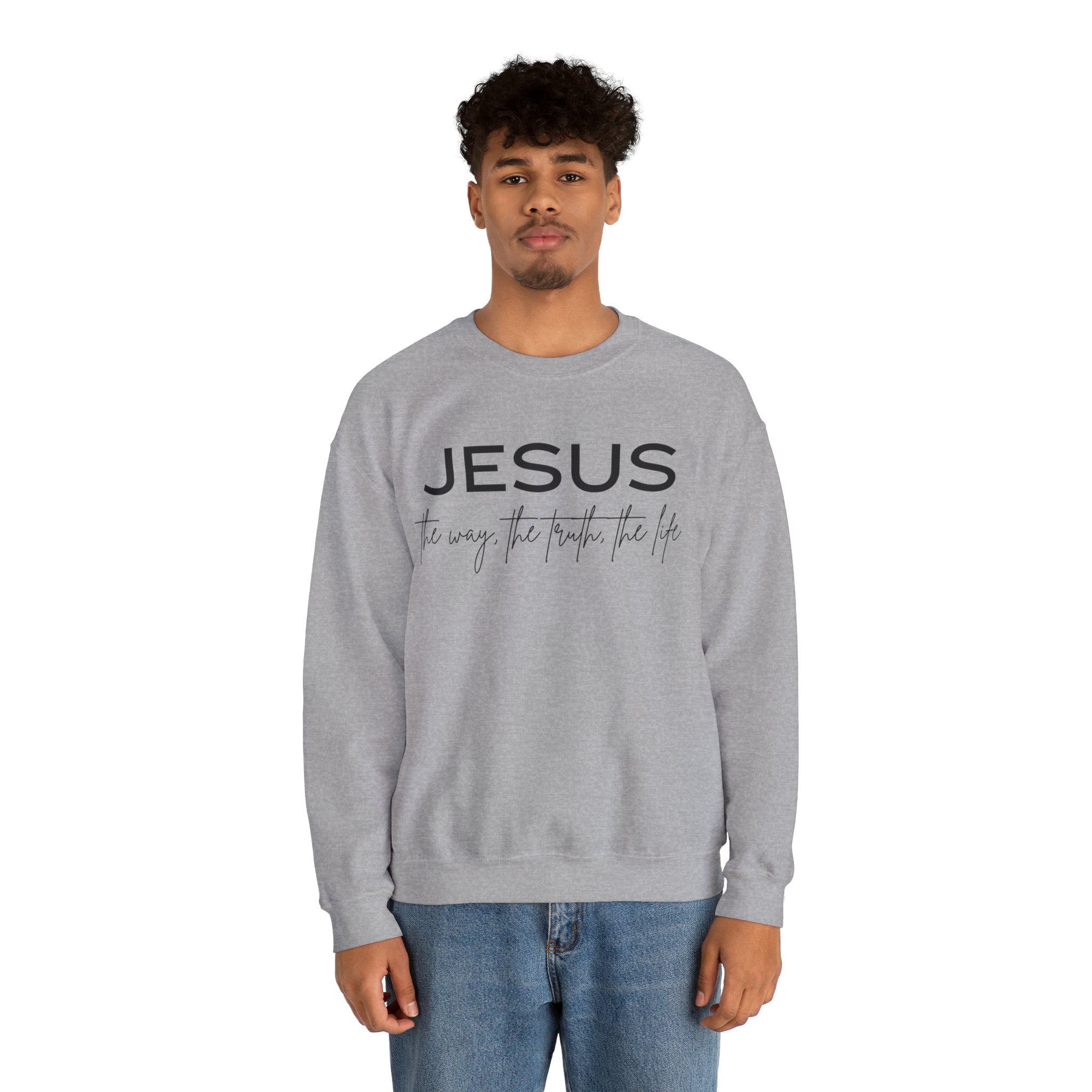 "Jesus" Unisex Heavy Blend™ Crewneck Sweatshirt