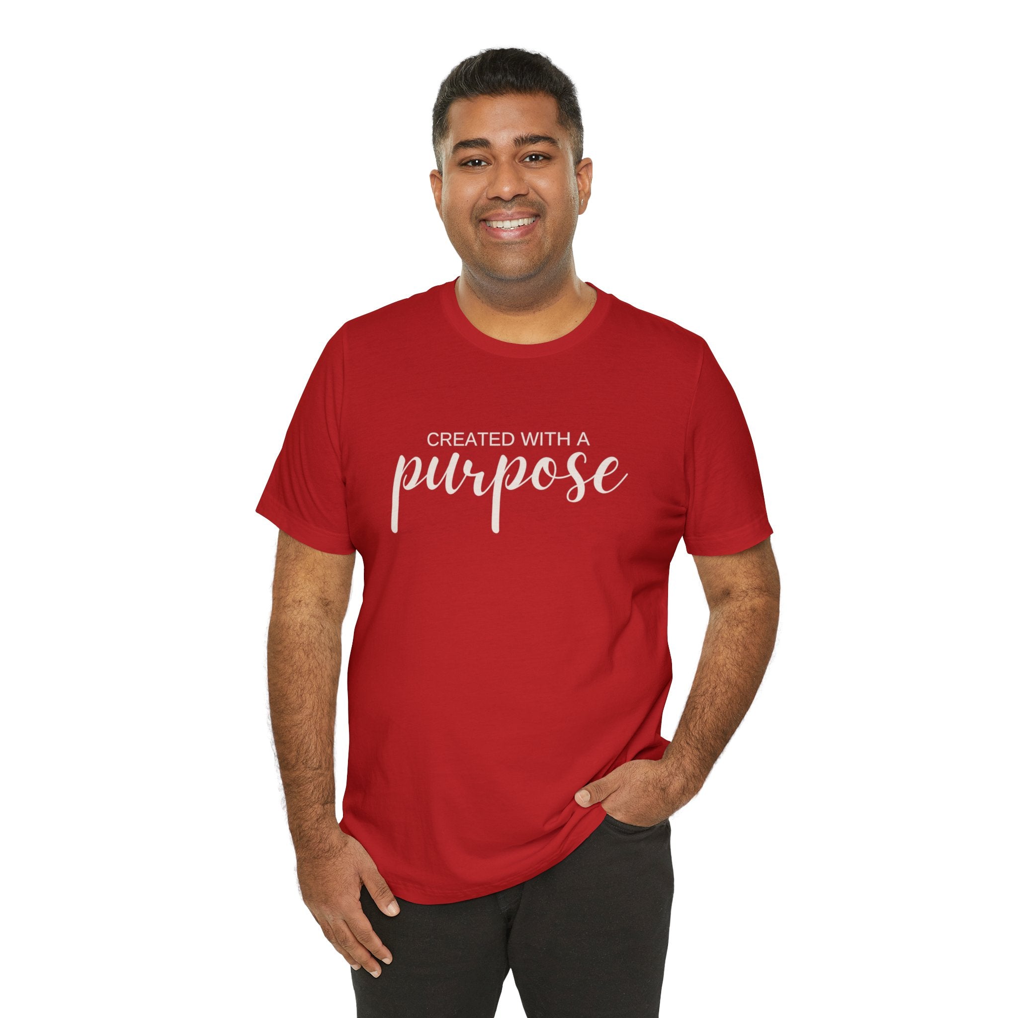 "Purpose" Unisex Jersey Short Sleeve Tee
