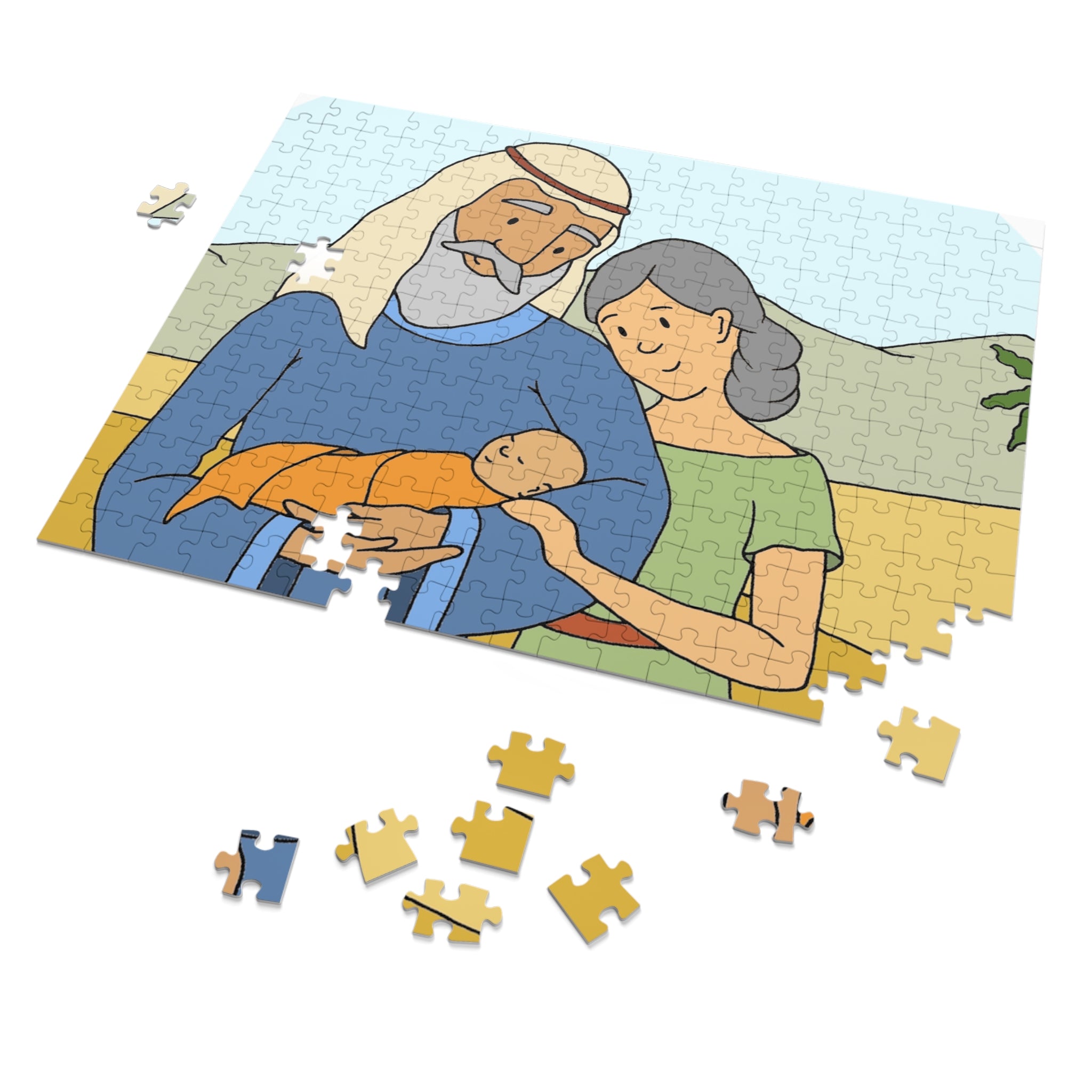 HelloBible Abraham Jigsaw Puzzle