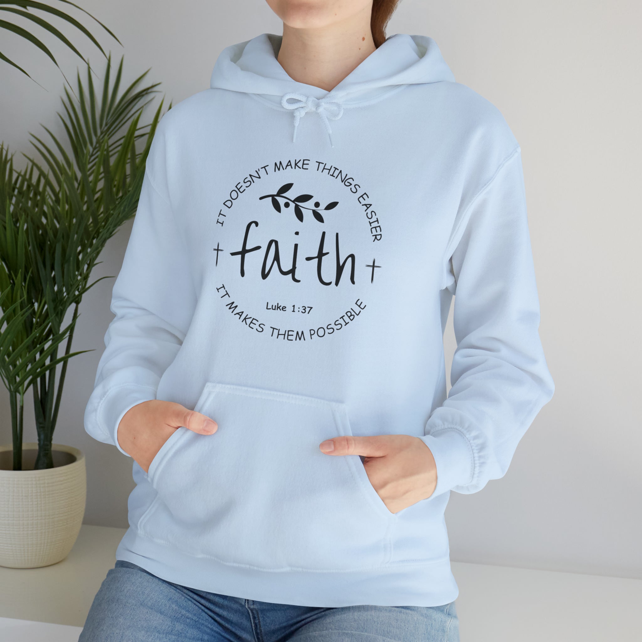 "Faith" Unisex Heavy Blend™ Hooded Sweatshirt