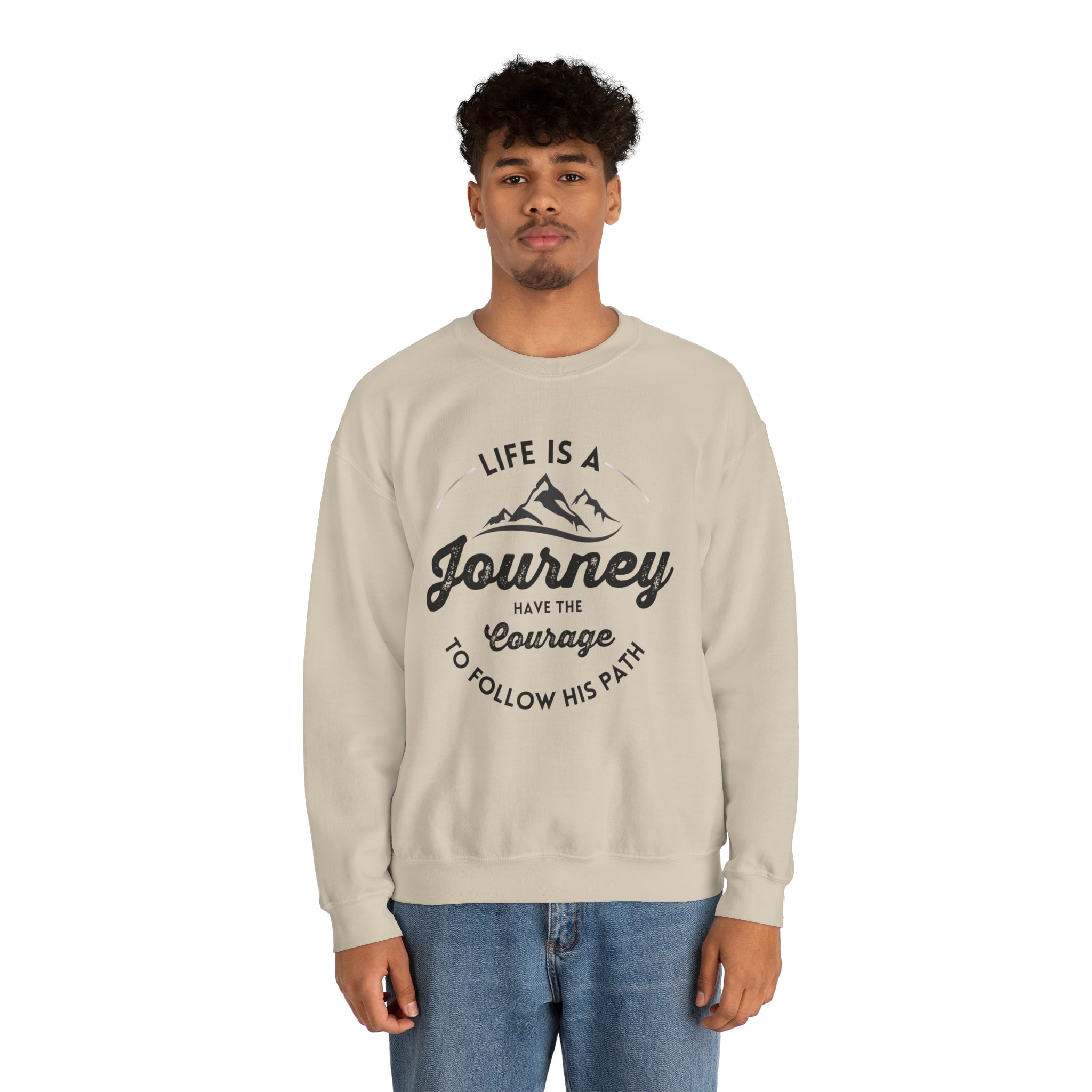 "Journey" Unisex Heavy Blend™ Crewneck Sweatshirt