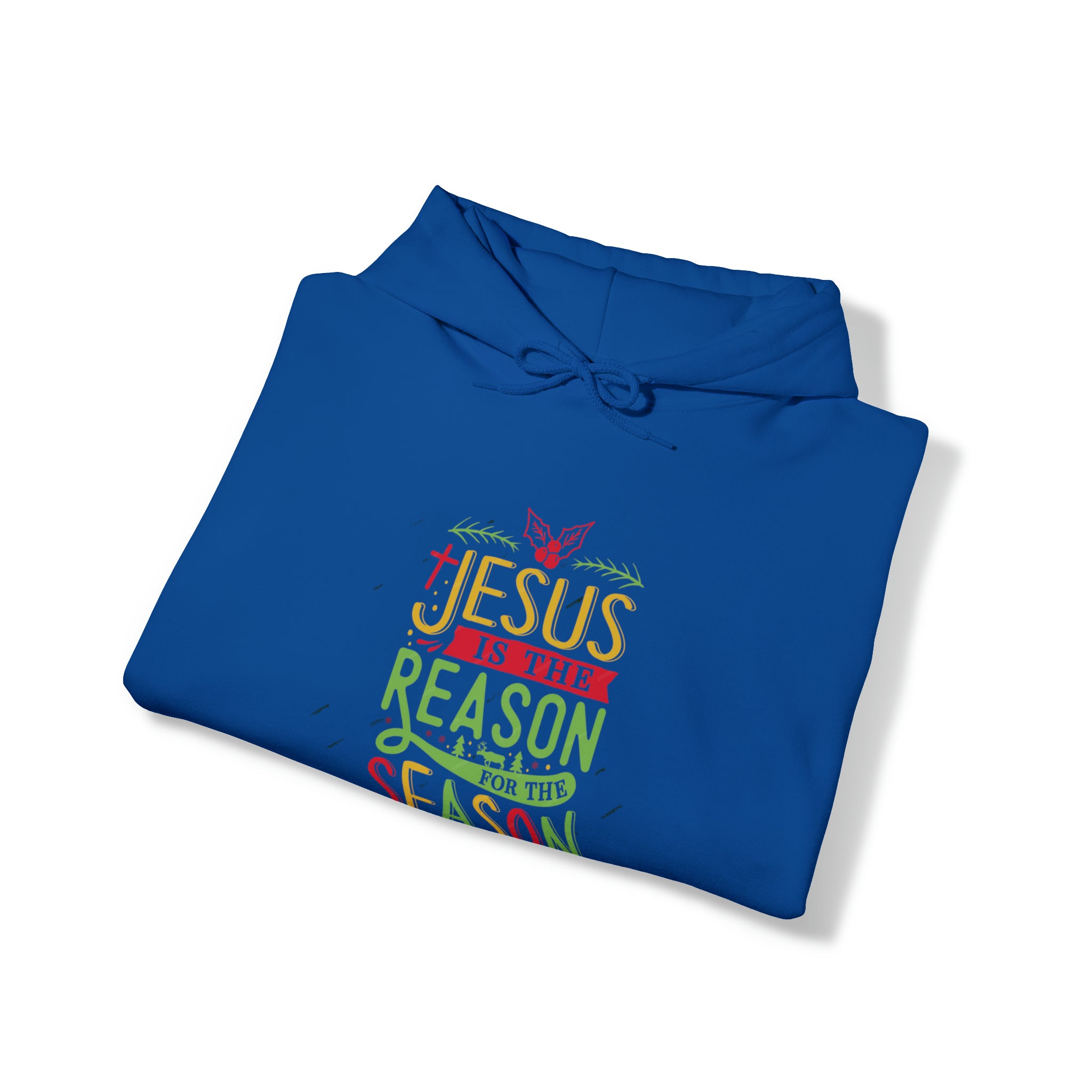 "Jesus is the reason" Unisex Heavy Blend™ Hooded Sweatshirt