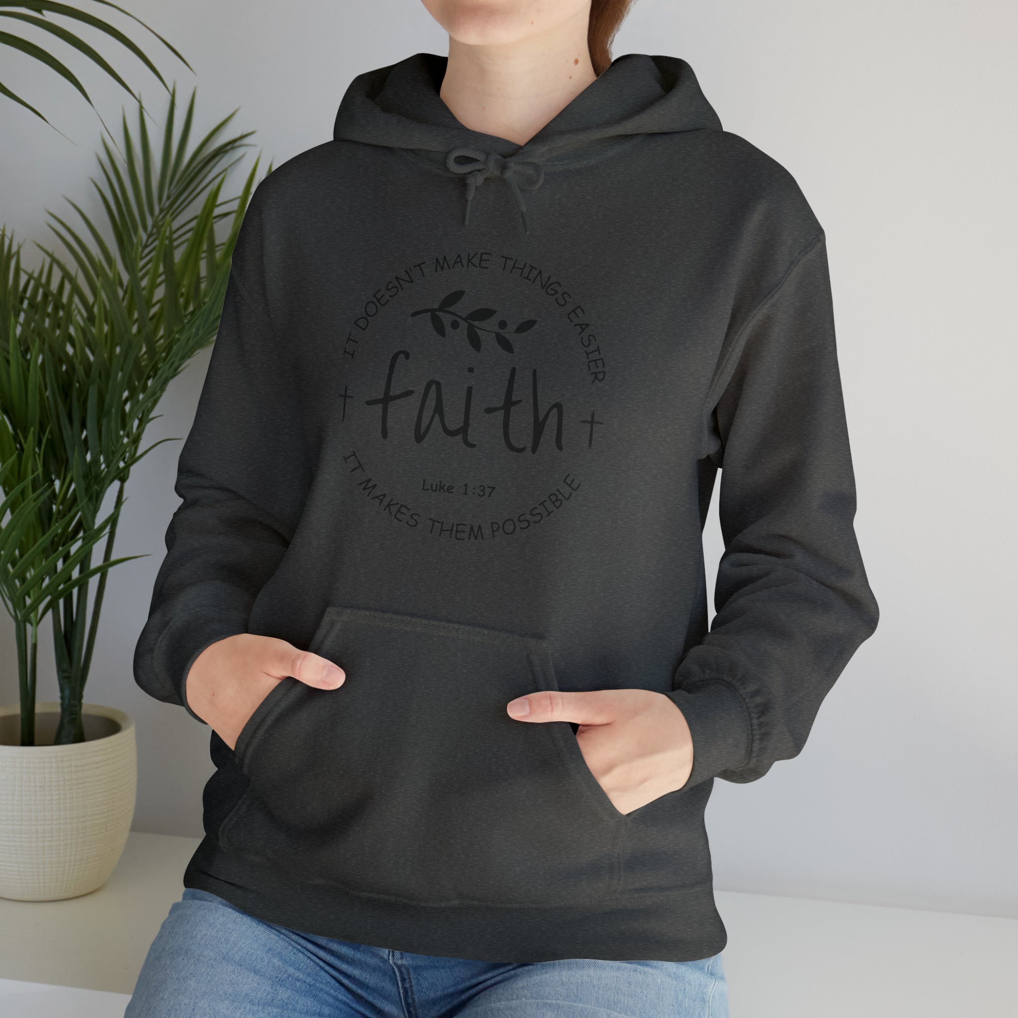 "Faith" Unisex Heavy Blend™ Hooded Sweatshirt