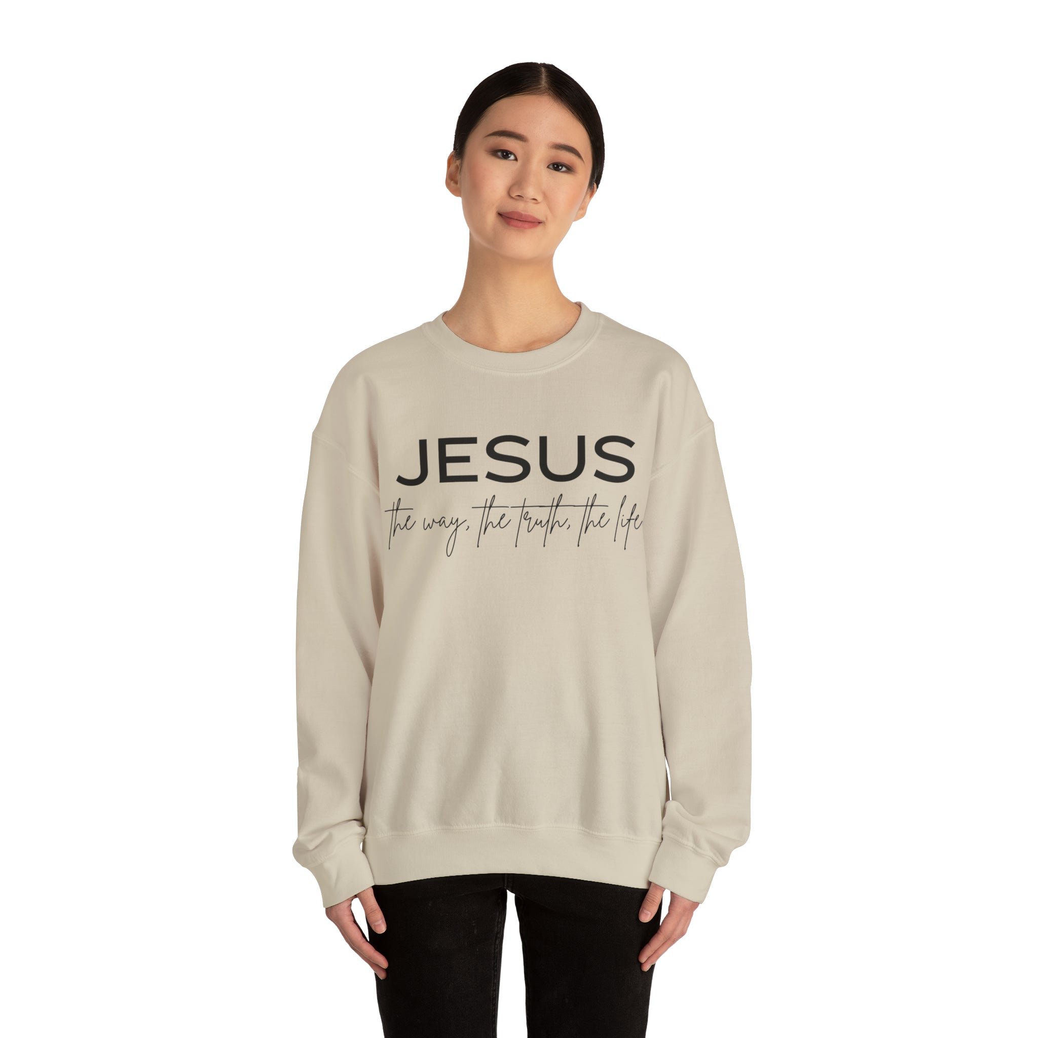 "Jesus" Unisex Heavy Blend™ Crewneck Sweatshirt