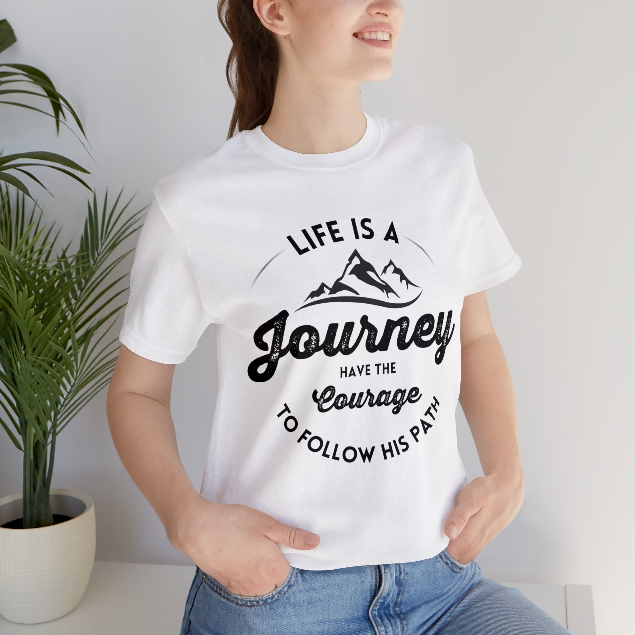 "Journey" Unisex Jersey Short Sleeve Tee