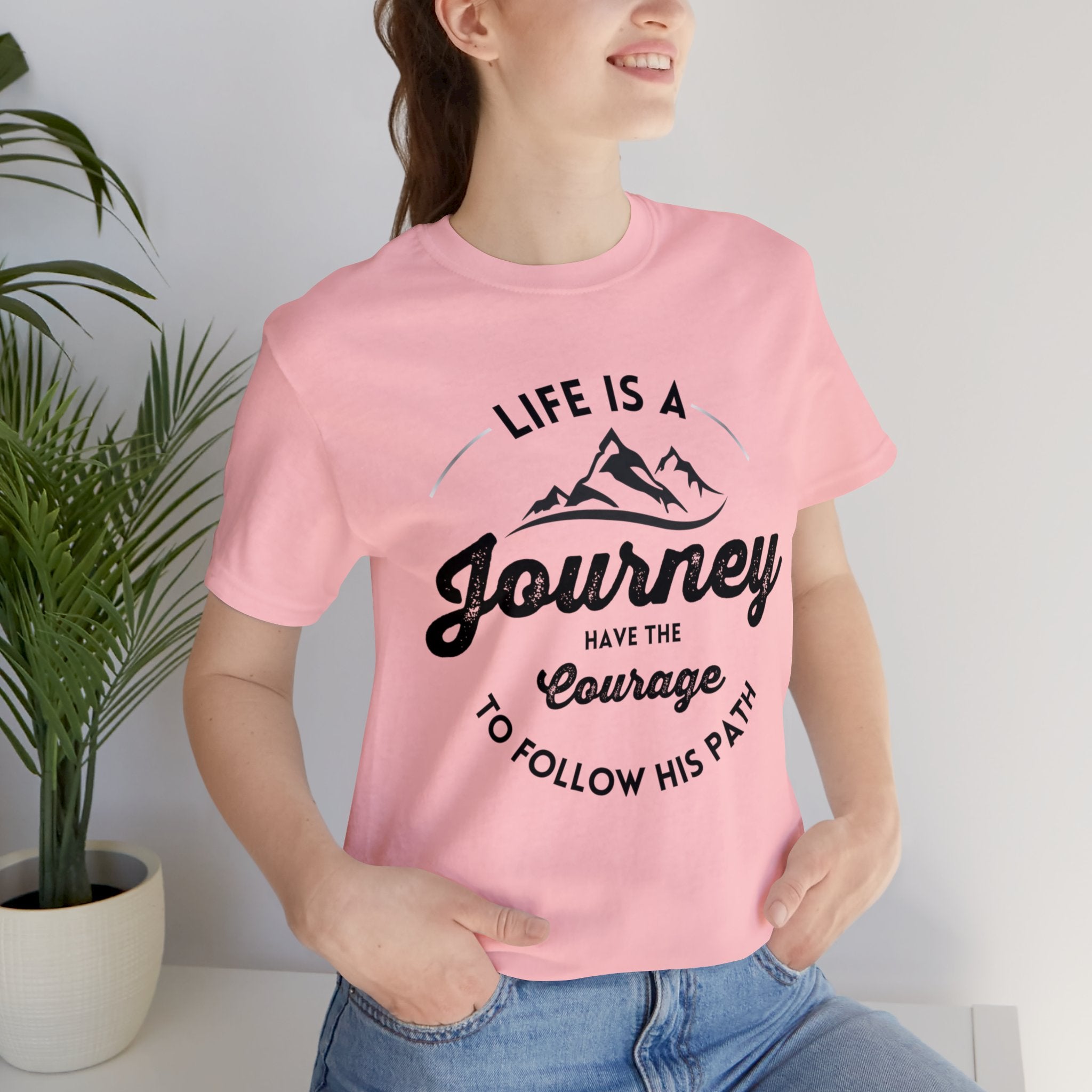 "Journey" Unisex Jersey Short Sleeve Tee