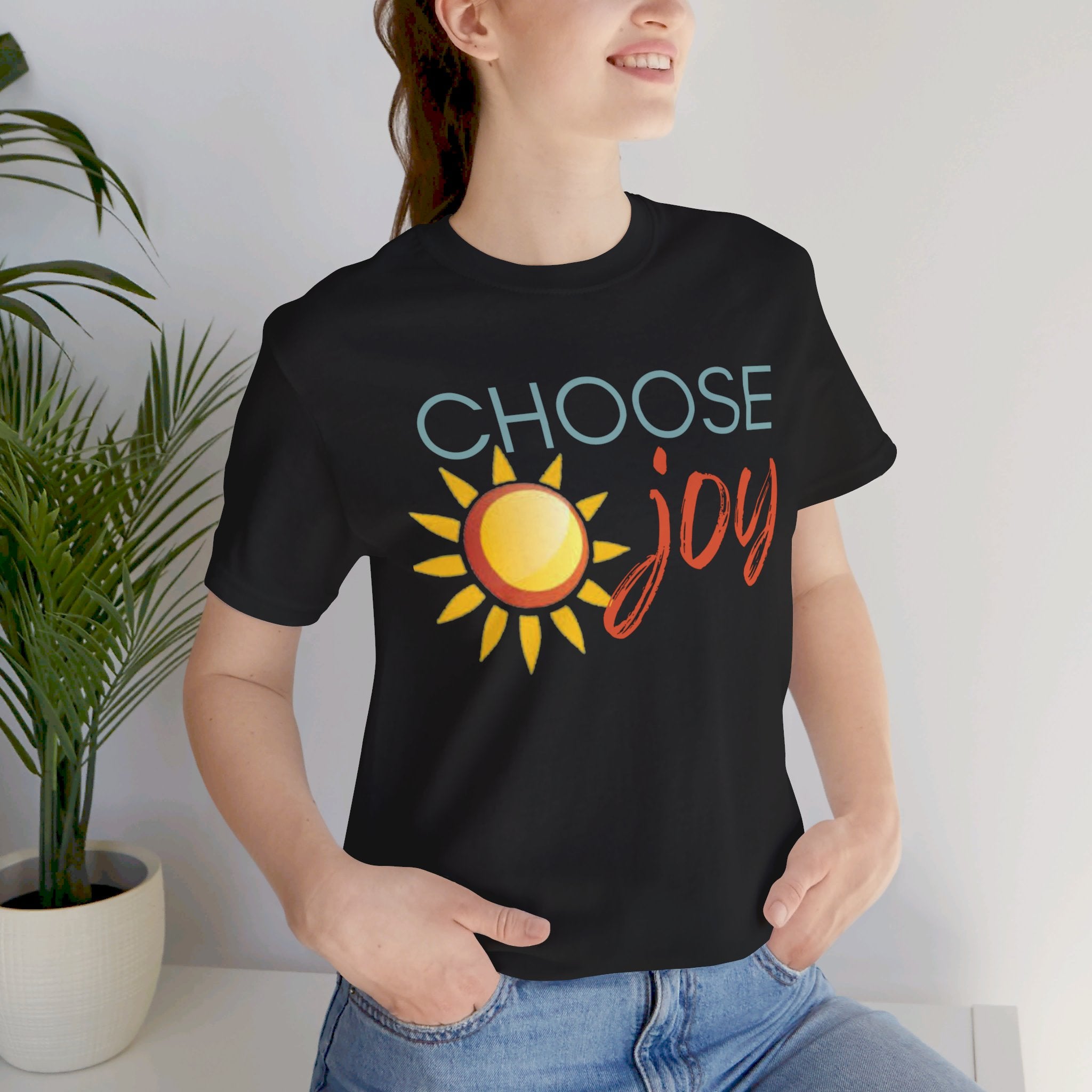 Choose Joy Unisex Jersey Short Sleeve Tee