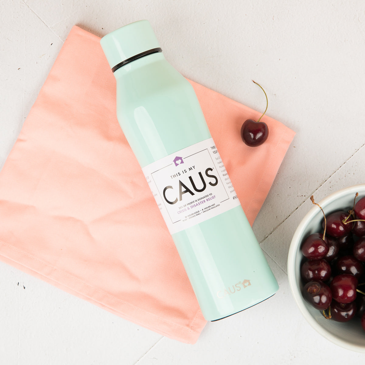 Stainless Steel Water Bottle by CAUS Bottle