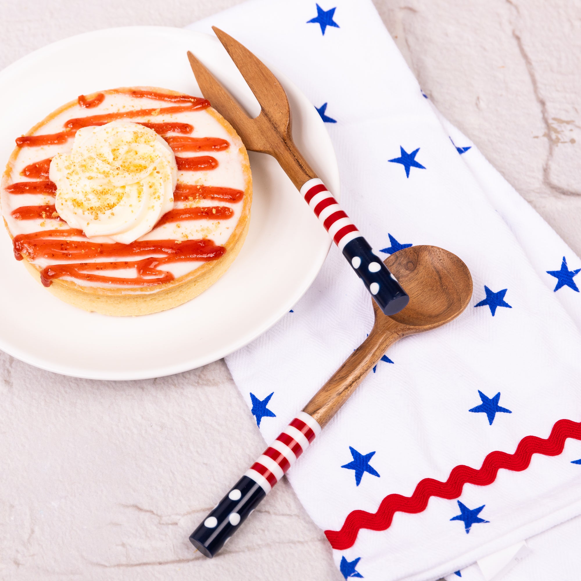 Patriotic Charcuterie Utensils by Global Crafts