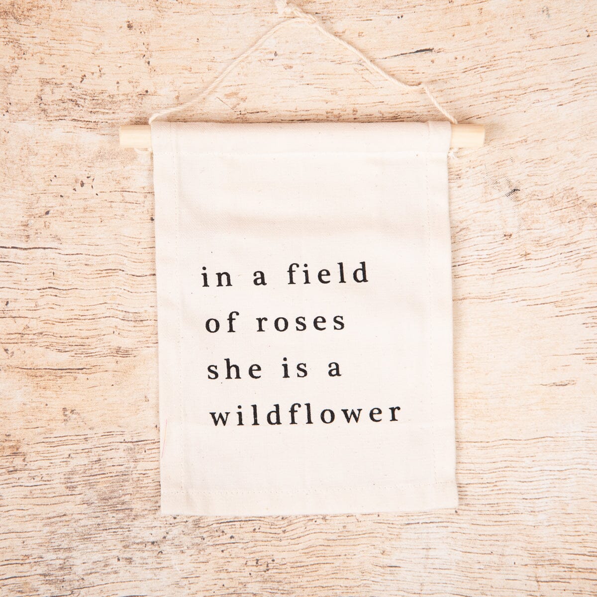 Wildflower Hanging Sign by Imani Collective