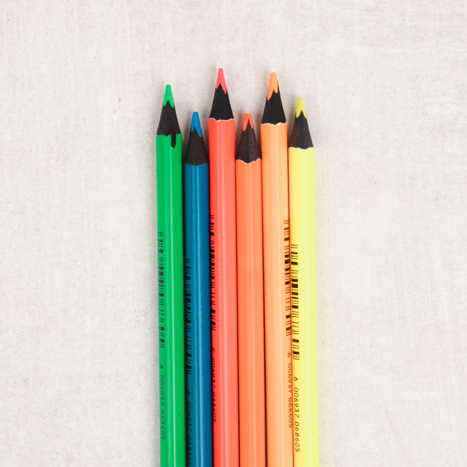 6 Piece Assorted Color Dry Pencil Bible Marker Set