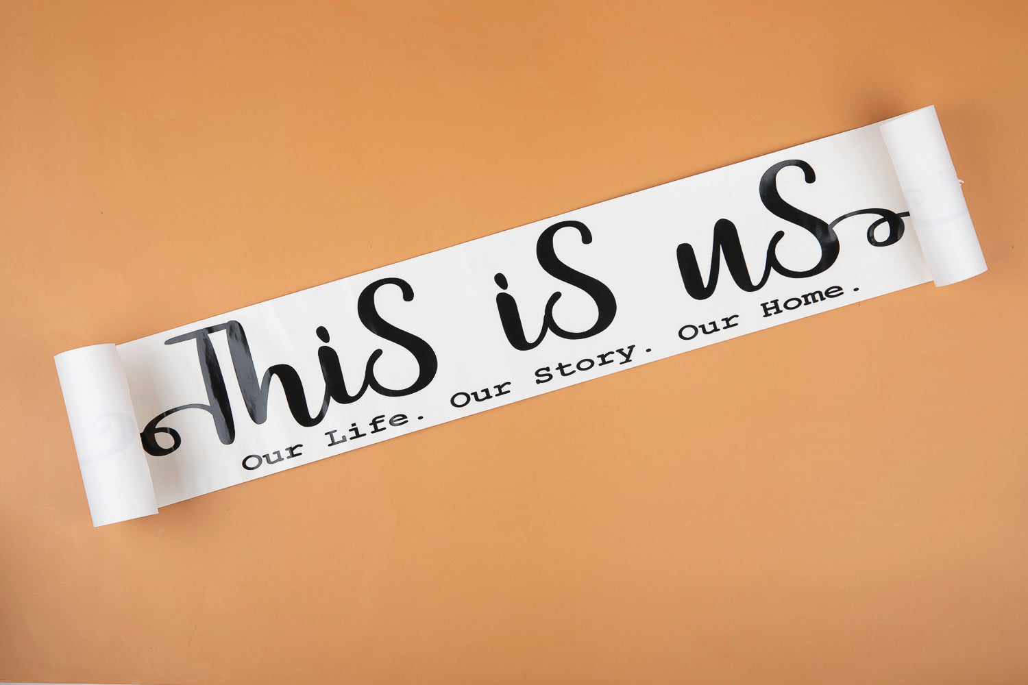"This is us" vinyl wall sticker by BorderBytes