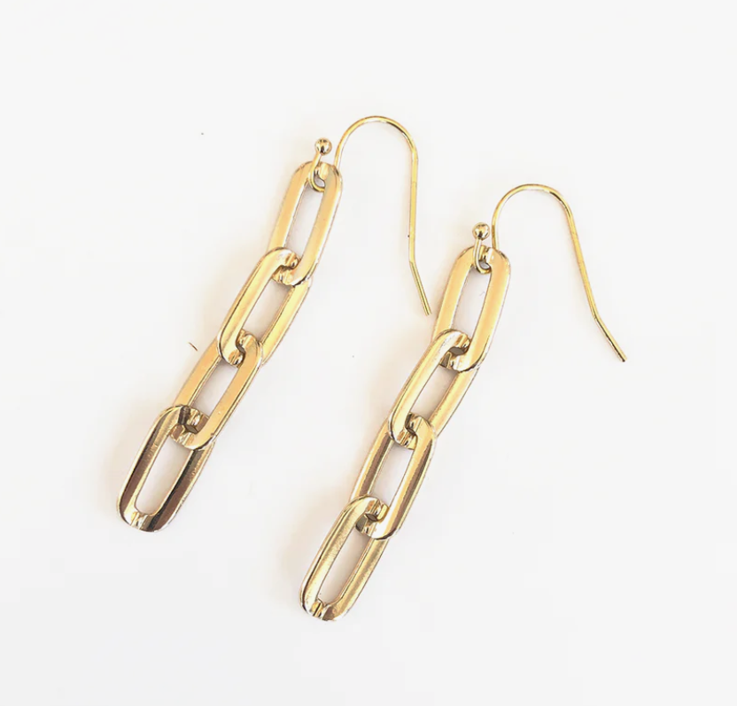 Link Breaker Earrings by Sanctuaire
