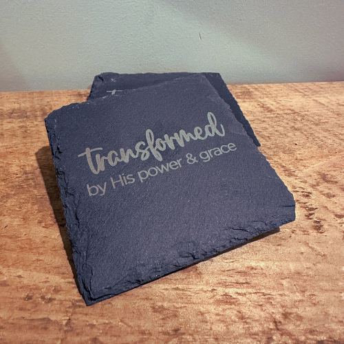 Transformation Slate Coaster by TMBR Creative