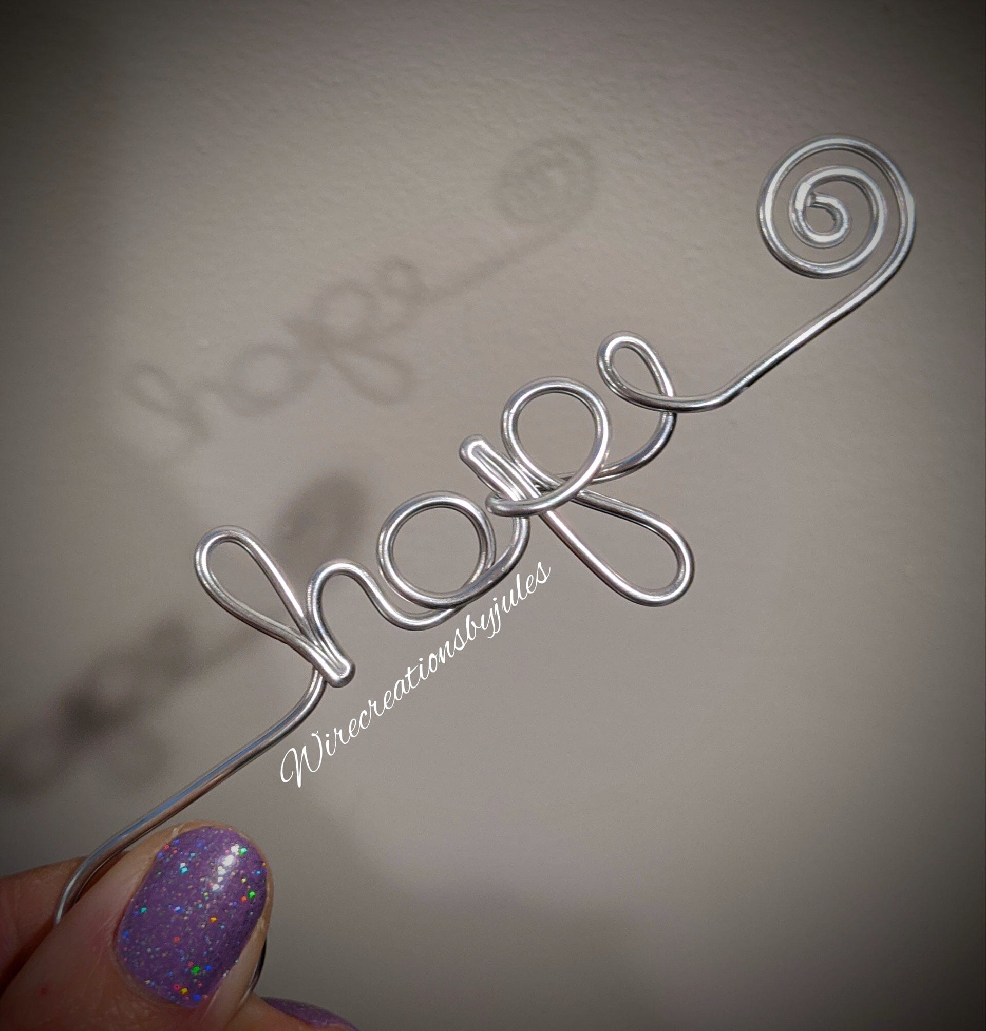 Hope Wire Bookmark