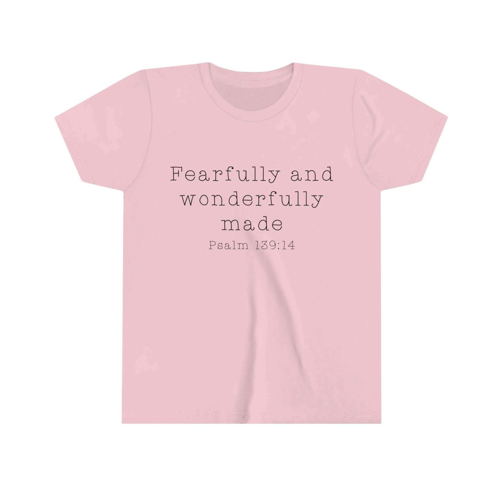 "Fearfully and Wonderfully Made" Bella Canvas Youth Short Sleeve Tee