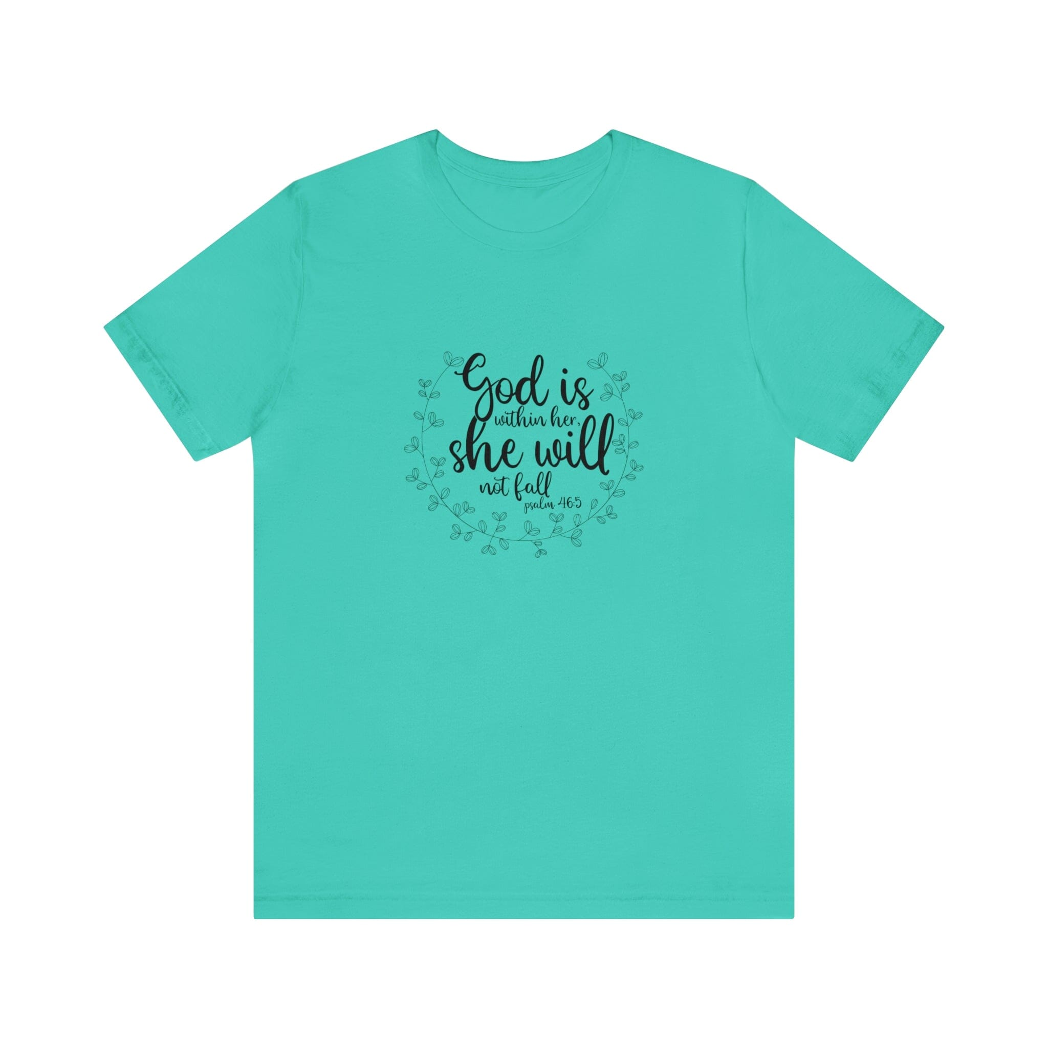 "God is Within Her" Bella Canvas Unisex Jersey Short Sleeve Tee