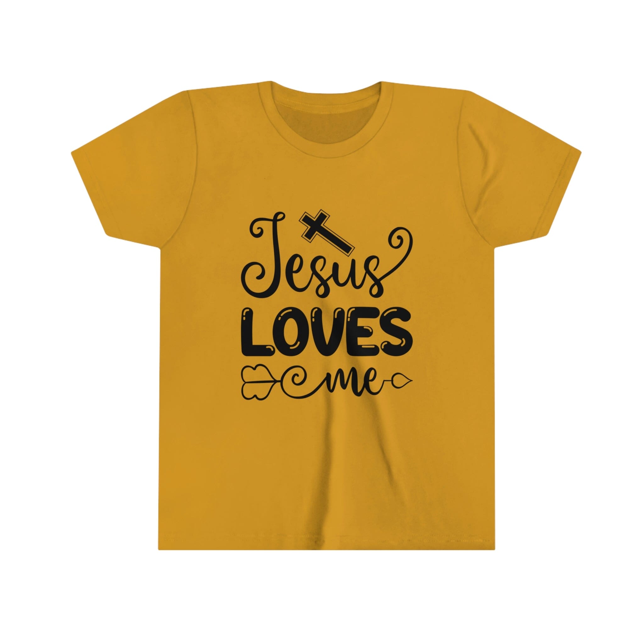 "Jesus Loves Me" Bella Canvas Youth Short Sleeve Tee