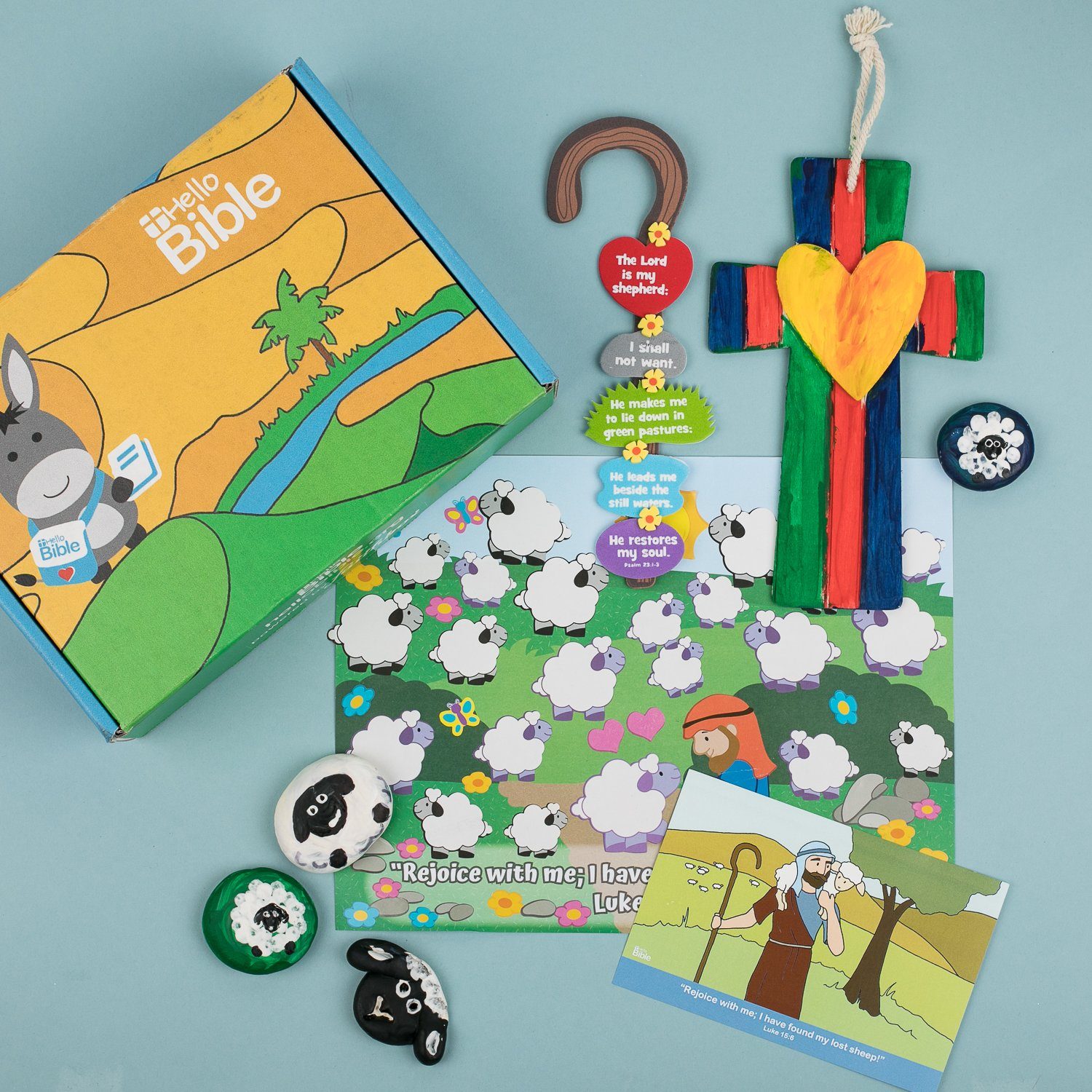 HelloBible Explorer (ages 5-10) - The Parable of the Lost Sheep