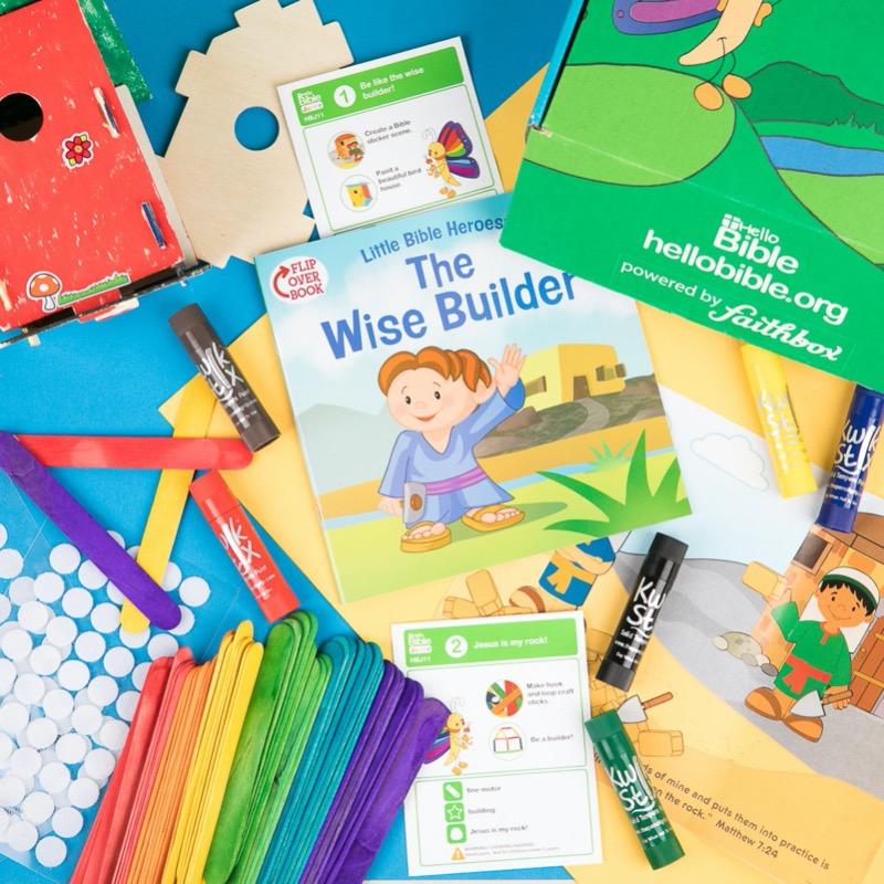 HelloBible Junior (ages 3-5) - The Wise Builder