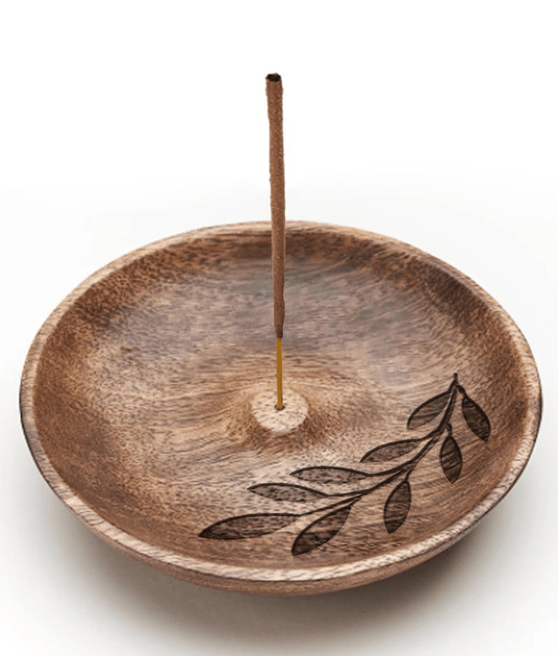 3” round incense holder by Matr Boomie
