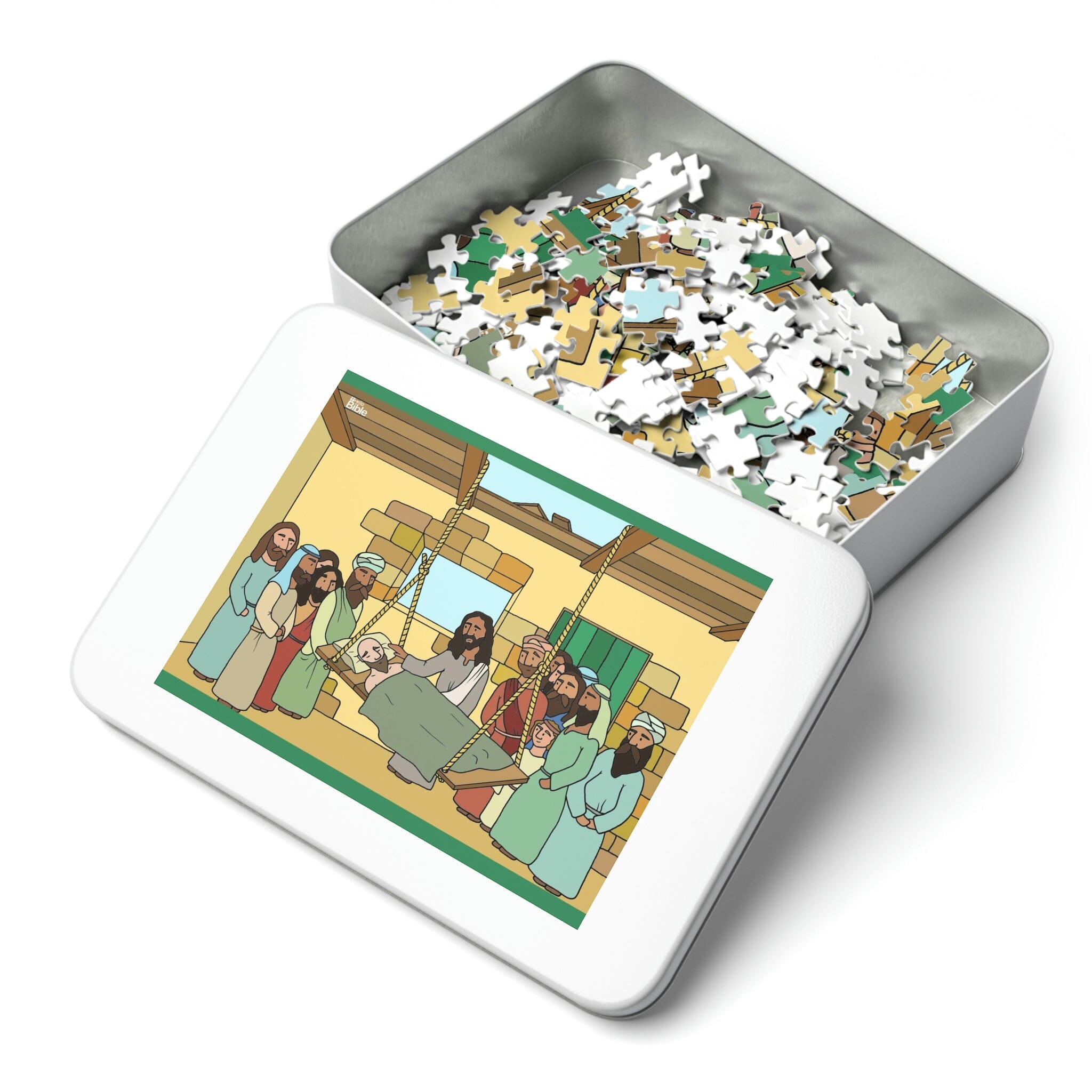 HelloBible Jesus Heals Jigsaw Puzzle (110, 252, 500 Piece)