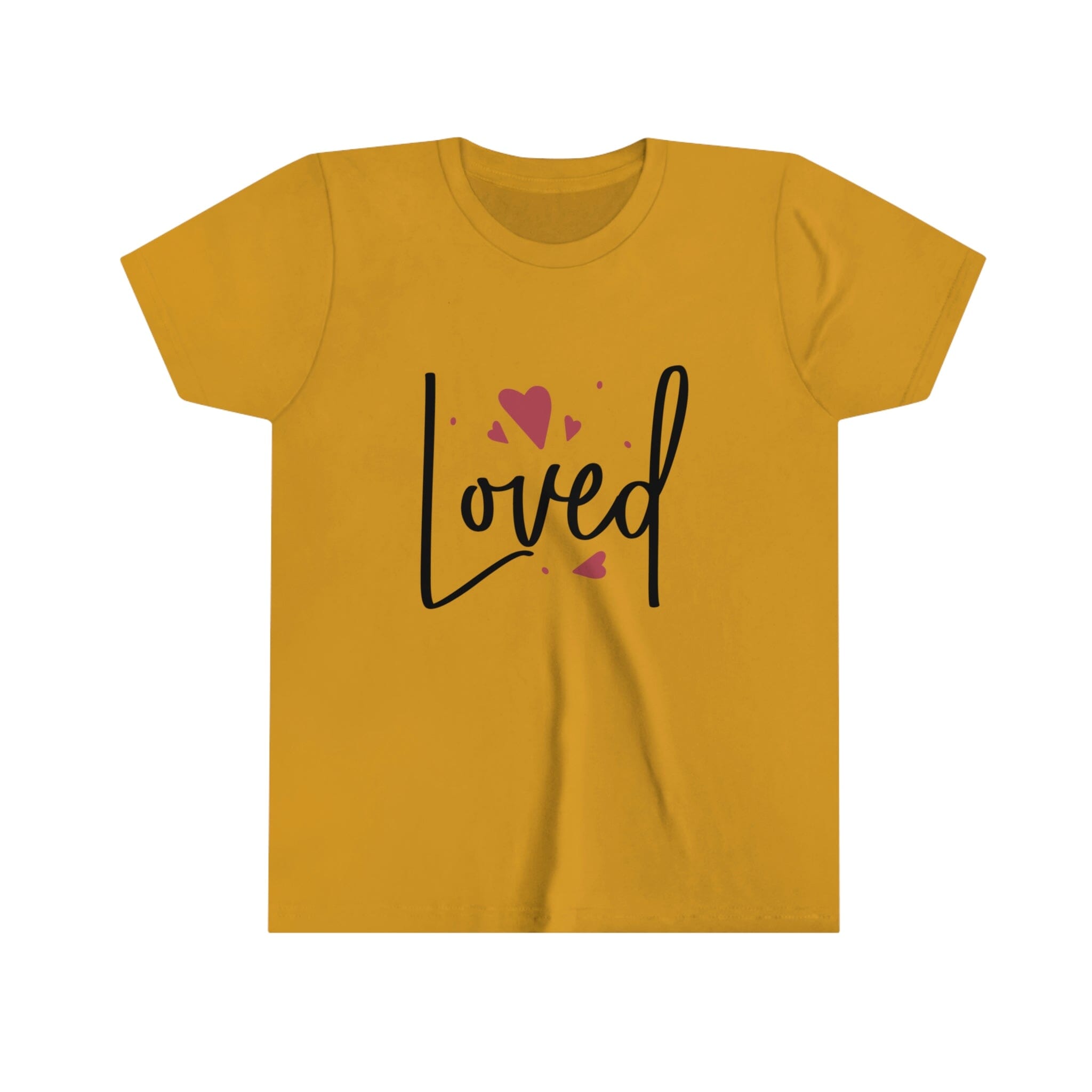 "Loved" Bella Canvas Youth Short Sleeve Tee