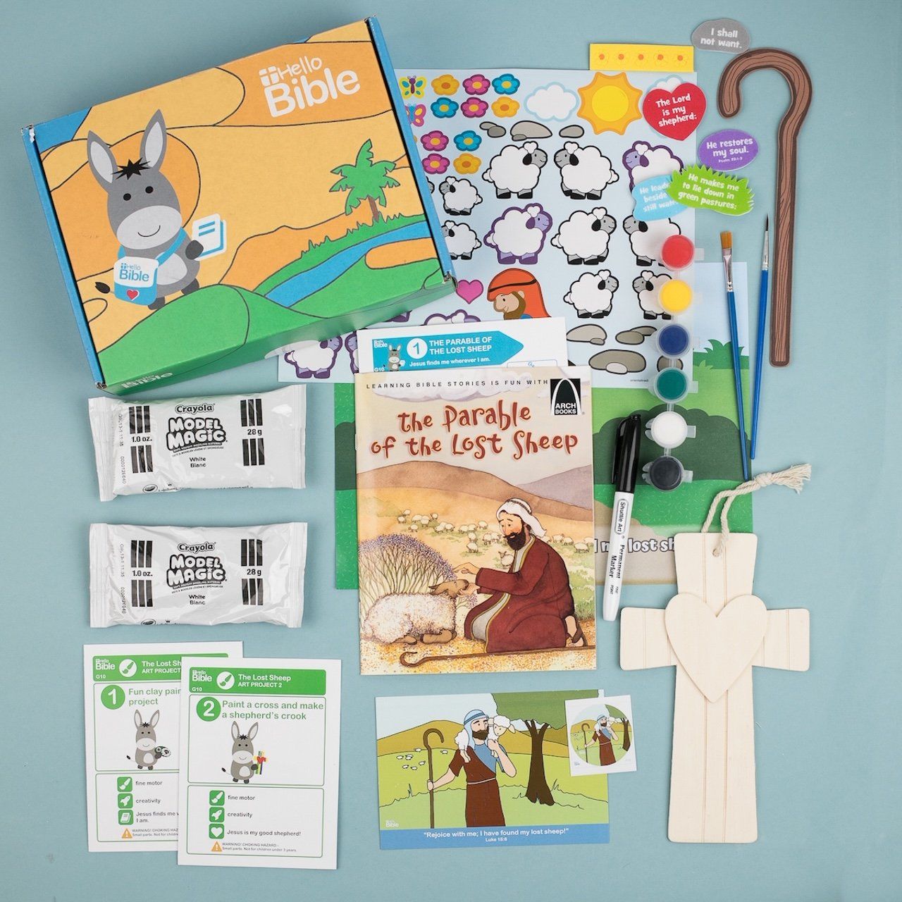 HelloBible Explorer (ages 5-10) - The Parable of the Lost Sheep